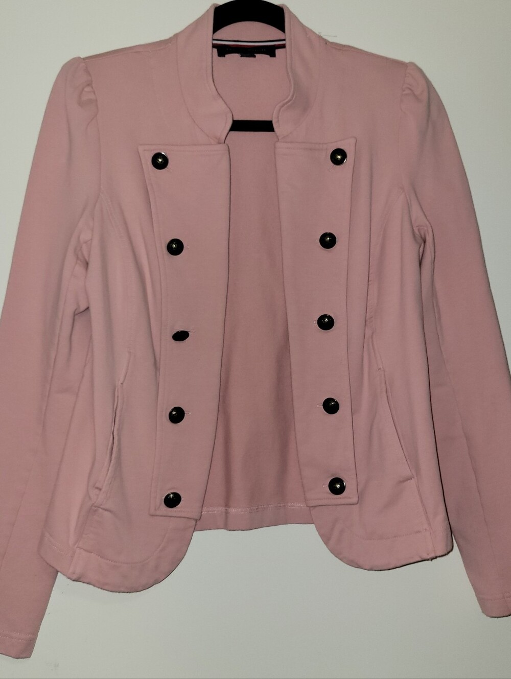 Tommy Hilfiger Blush Pink Sweatshirt with Signature Trim
